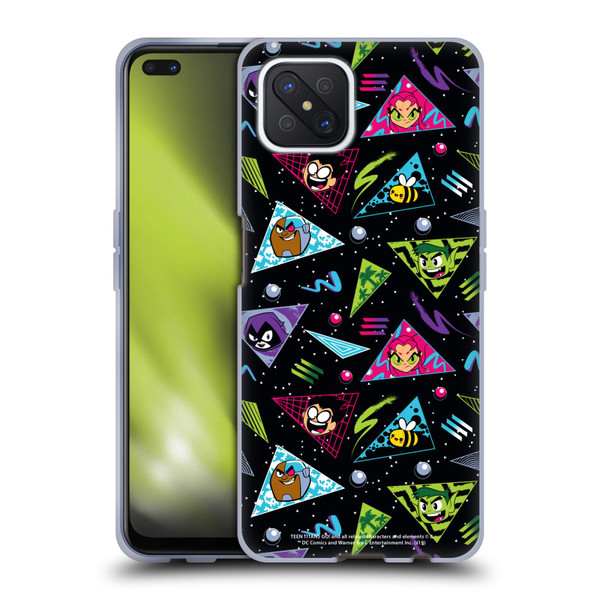 Teen Titans Go! To The Movies Graphic Designs Patterns Soft Gel Case for OPPO Reno4 Z 5G