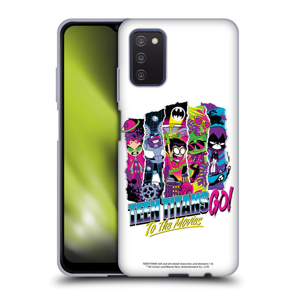 Teen Titans Go! To The Movies Graphic Designs Collage 2 Soft Gel Case for Samsung Galaxy A03s (2021)