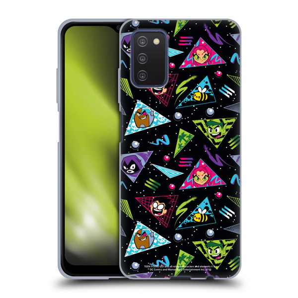 Teen Titans Go! To The Movies Graphic Designs Patterns Soft Gel Case for Samsung Galaxy A03s (2021)