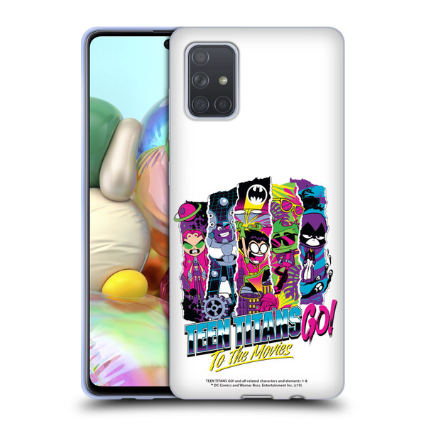 Teen Titans Go! To The Movies Graphic Designs Collage 2 Soft Gel Case for Samsung Galaxy A71 (2019)