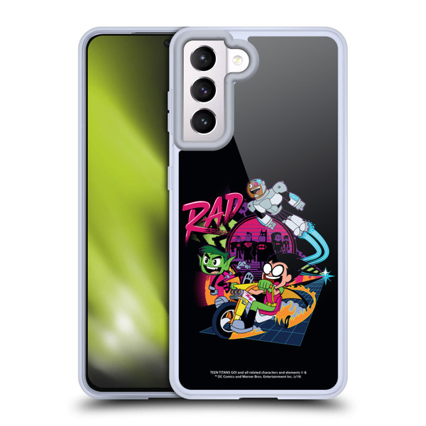 Teen Titans Go! To The Movies Graphic Designs Rad Soft Gel Case for Samsung Galaxy S21 5G