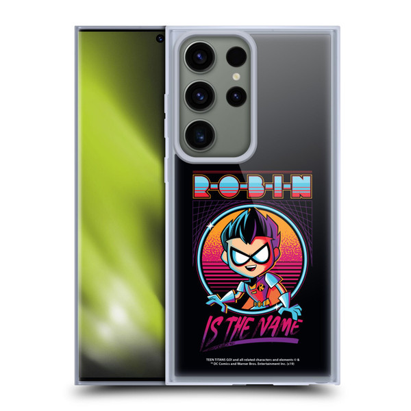 Teen Titans Go! To The Movies Graphic Designs Robin Soft Gel Case for Samsung Galaxy S23 Ultra 5G