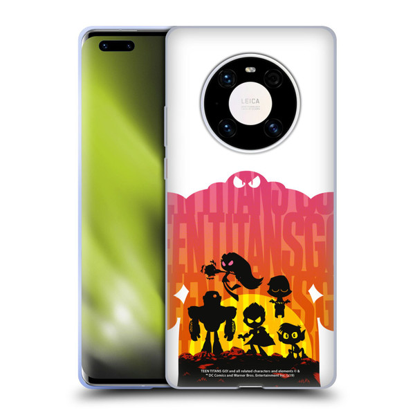 Teen Titans Go! To The Movies Hollywood Graphics Blown Away Soft Gel Case for Huawei Mate 40 Pro 5G