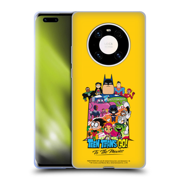 Teen Titans Go! To The Movies Hollywood Graphics Justice League Soft Gel Case for Huawei Mate 40 Pro 5G