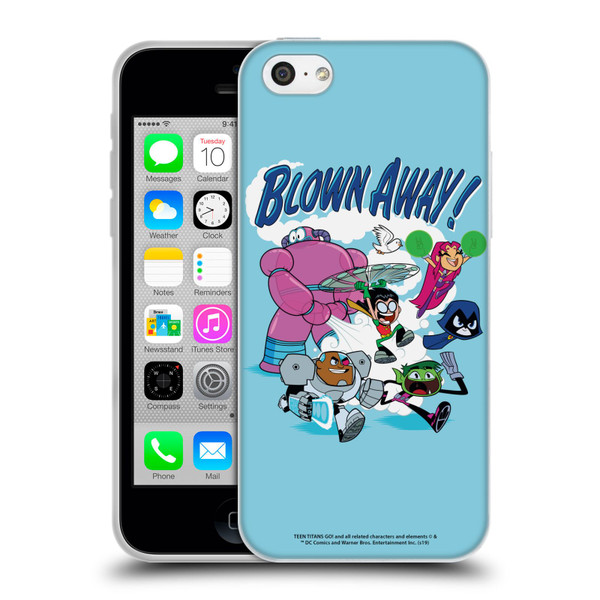 Teen Titans Go! To The Movies Hollywood Graphics Balloon Man Soft Gel Case for Apple iPhone 5c