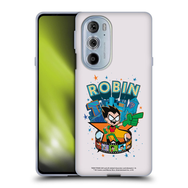 Teen Titans Go! To The Movies Hollywood Graphics Robin Soft Gel Case for Motorola Edge X30