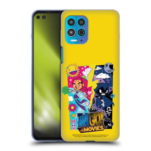 Teen Titans Go! To The Movies Hollywood Graphics Starfire & Raven Soft Gel Case for Motorola Moto G100