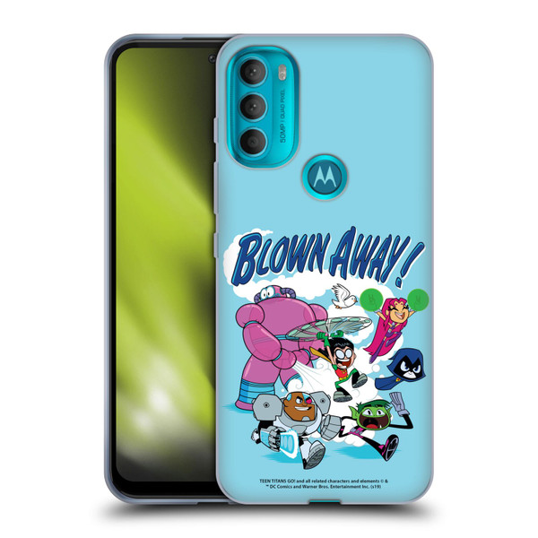 Teen Titans Go! To The Movies Hollywood Graphics Balloon Man Soft Gel Case for Motorola Moto G71 5G