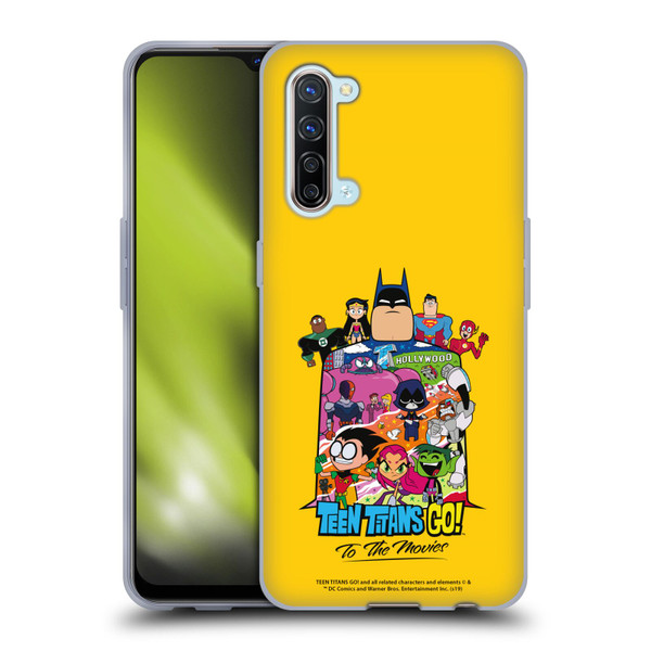 Teen Titans Go! To The Movies Hollywood Graphics Justice League Soft Gel Case for OPPO Find X2 Lite 5G