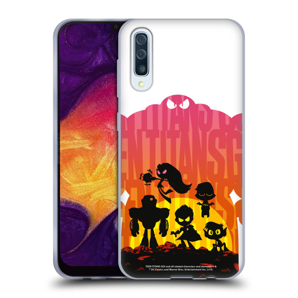 Teen Titans Go! To The Movies Hollywood Graphics Blown Away Soft Gel Case for Samsung Galaxy A50/A30s (2019)