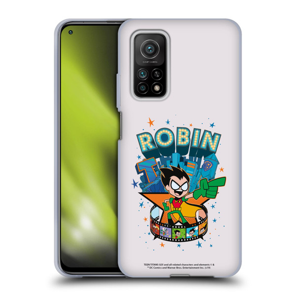 Teen Titans Go! To The Movies Hollywood Graphics Robin Soft Gel Case for Xiaomi Mi 10T 5G