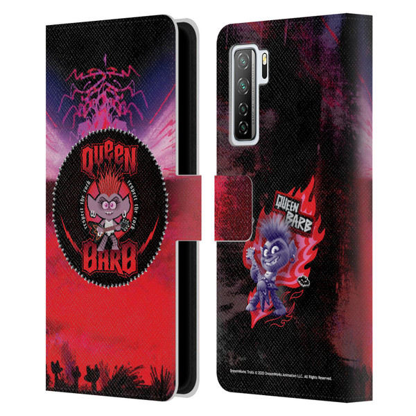 Trolls World Tour Assorted Rock Queen Barb 1 Leather Book Wallet Case Cover For Huawei Nova 7 SE/P40 Lite 5G
