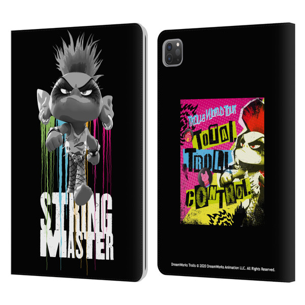Trolls World Tour Assorted String Monster Leather Book Wallet Case Cover For Apple iPad Pro 11 2020 / 2021 / 2022