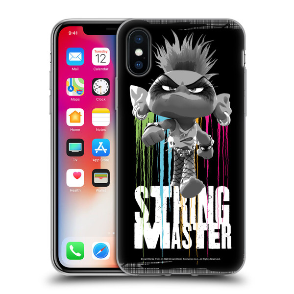 Trolls World Tour Assorted String Monster Soft Gel Case for Apple iPhone X / iPhone XS