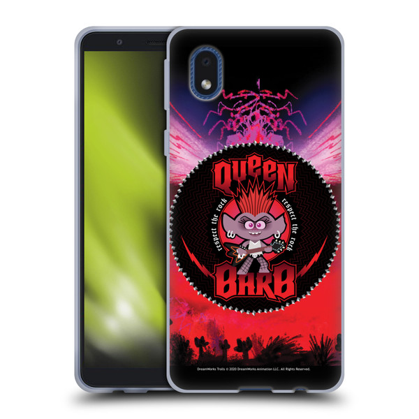 Trolls World Tour Assorted Rock Queen Barb 1 Soft Gel Case for Samsung Galaxy A01 Core (2020)