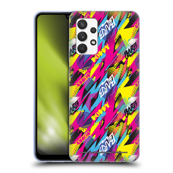 Trolls World Tour Assorted Pop Rock Pattern Soft Gel Case for Samsung Galaxy A32 (2021)