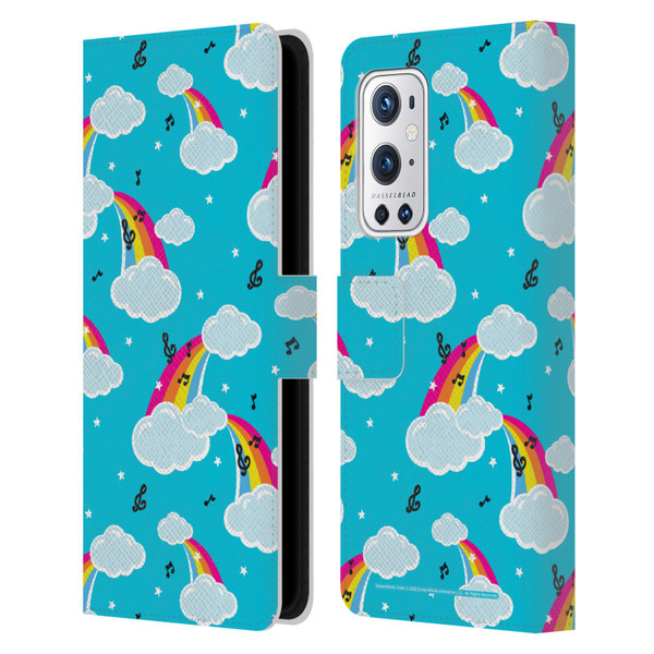 Trolls World Tour Rainbow Bffs Rainbow Cloud Pattern Leather Book Wallet Case Cover For OnePlus 9 Pro