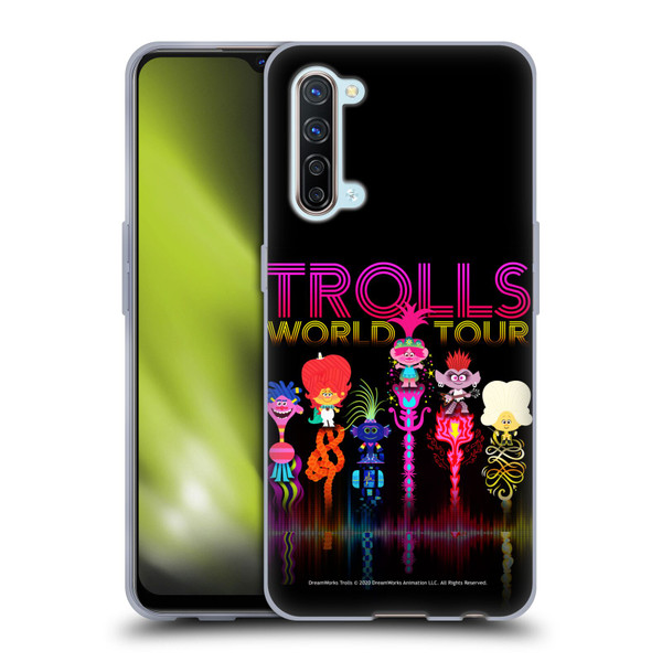 Trolls World Tour Key Art Artwork Soft Gel Case for OPPO Find X2 Lite 5G