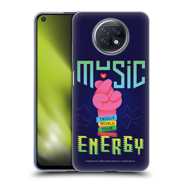 Trolls World Tour Key Art Music Is Energy Soft Gel Case for Xiaomi Redmi Note 9T 5G