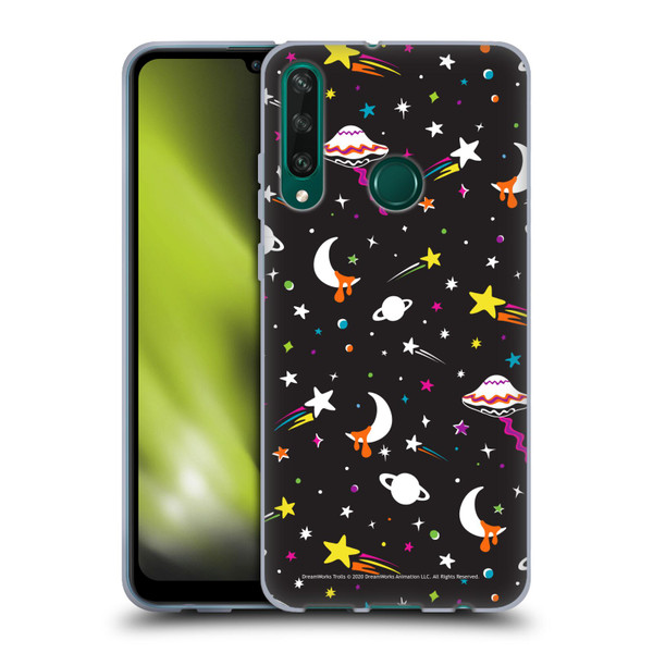 Trolls World Tour Rainbow Bffs Outer Space Pattern Soft Gel Case for Huawei Y6p