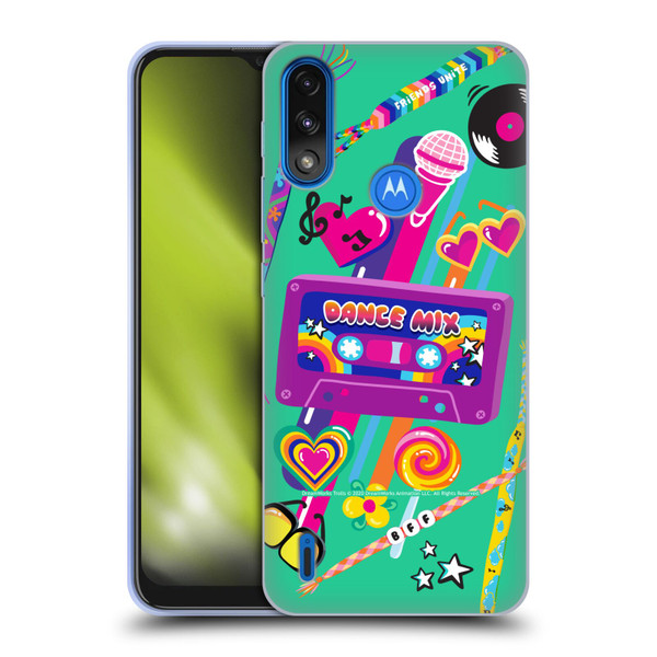 Trolls World Tour Rainbow Bffs Dance Mix Soft Gel Case for Motorola Moto E7 Power / Moto E7i Power