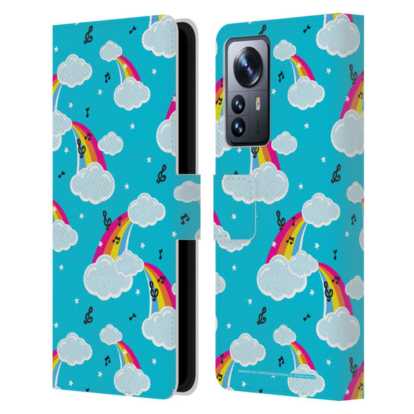 Trolls World Tour Rainbow Bffs Rainbow Cloud Pattern Leather Book Wallet Case Cover For Xiaomi 12 Pro