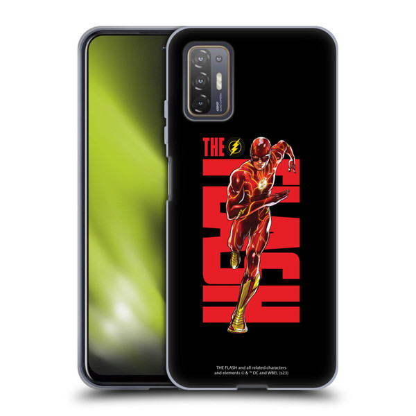 The Flash 2023 Graphics Barry Allen Soft Gel Case for HTC Desire 21 Pro 5G