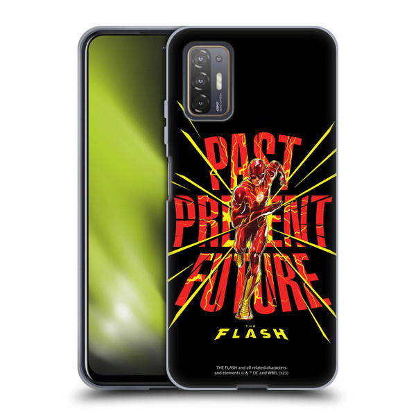 The Flash 2023 Graphics Speed Force Soft Gel Case for HTC Desire 21 Pro 5G