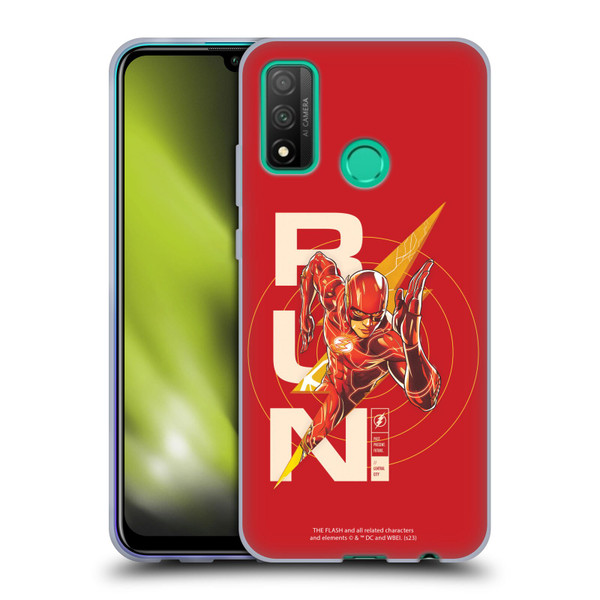 The Flash 2023 Graphics Barry Allen Run Soft Gel Case for Huawei P Smart (2020)