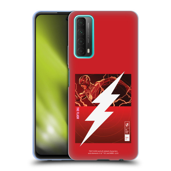The Flash 2023 Graphics Barry Allen Logo Soft Gel Case for Huawei P Smart (2021)