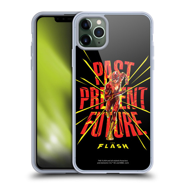 The Flash 2023 Graphics Speed Force Soft Gel Case for Apple iPhone 11 Pro Max