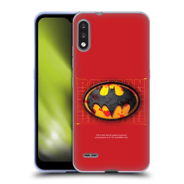 The Flash 2023 Graphics Batman Logo Soft Gel Case for LG K22