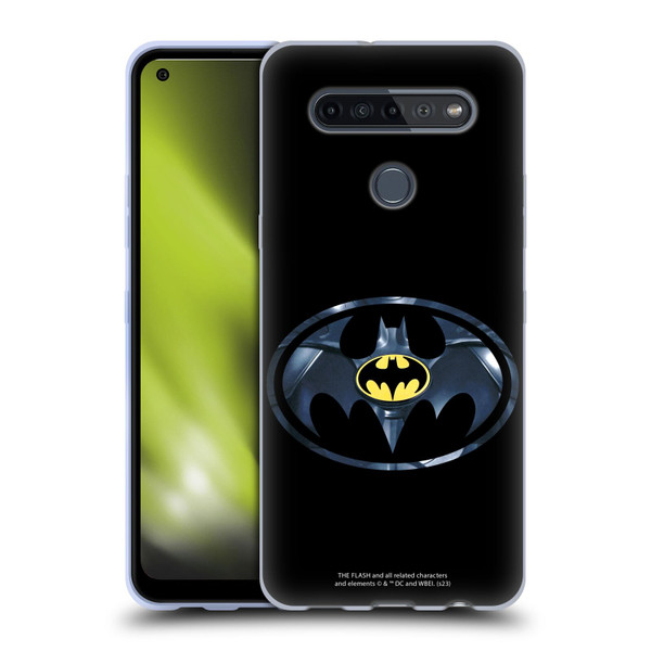 The Flash 2023 Graphics Black Batman Logo Soft Gel Case for LG K51S