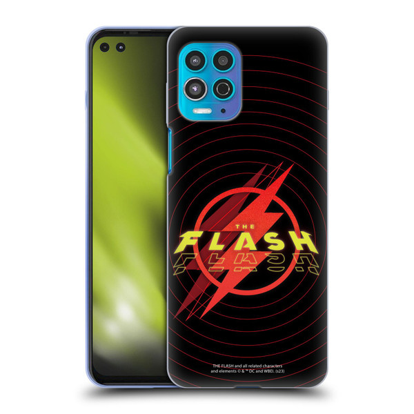 The Flash 2023 Graphics Logo Soft Gel Case for Motorola Moto G100