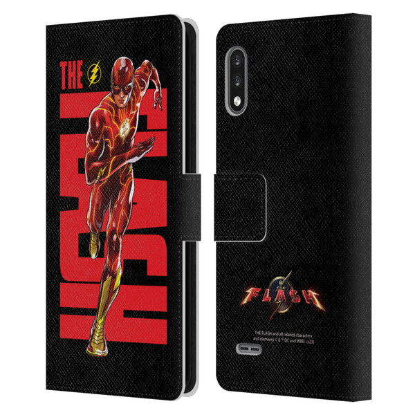 The Flash 2023 Graphics Barry Allen Leather Book Wallet Case Cover For LG K22