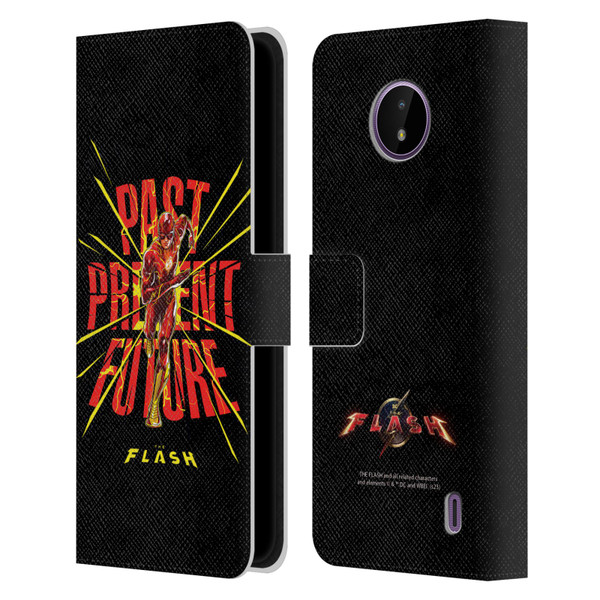 The Flash 2023 Graphics Speed Force Leather Book Wallet Case Cover For Nokia C10 / C20