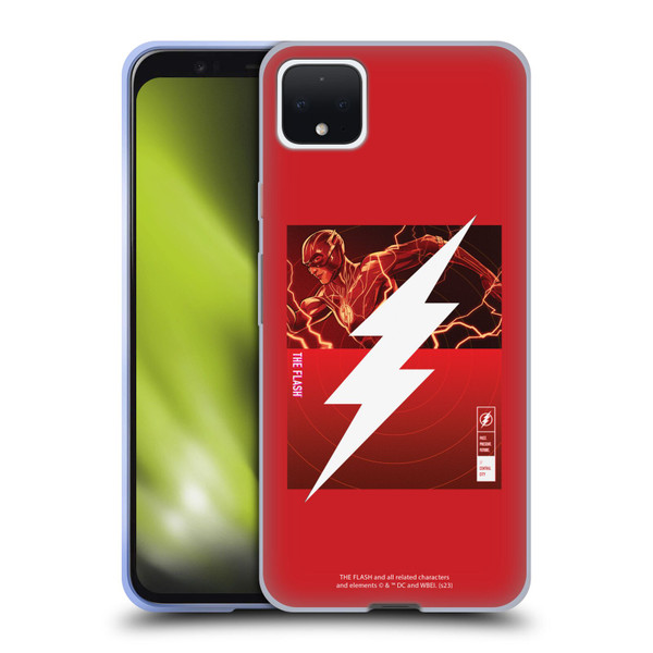 The Flash 2023 Graphics Barry Allen Logo Soft Gel Case for Google Pixel 4 XL