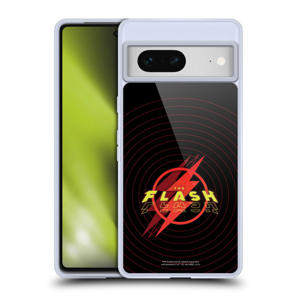 The Flash 2023 Graphics Logo Soft Gel Case for Google Pixel 7