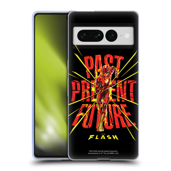 The Flash 2023 Graphics Speed Force Soft Gel Case for Google Pixel 7 Pro
