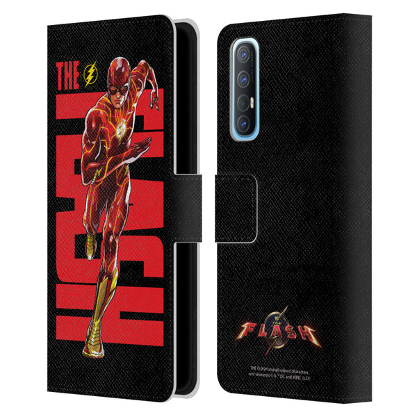 The Flash 2023 Graphics Barry Allen Leather Book Wallet Case Cover For OPPO Find X2 Neo 5G