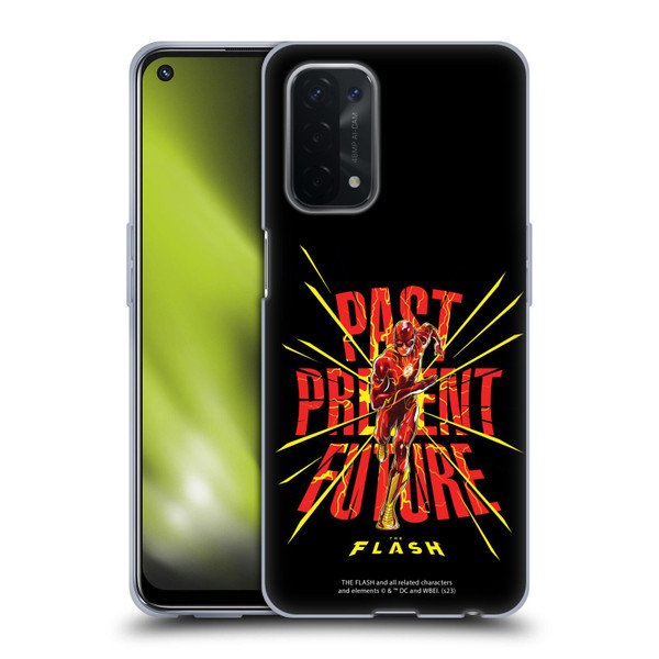 The Flash 2023 Graphics Speed Force Soft Gel Case for OPPO A54 5G