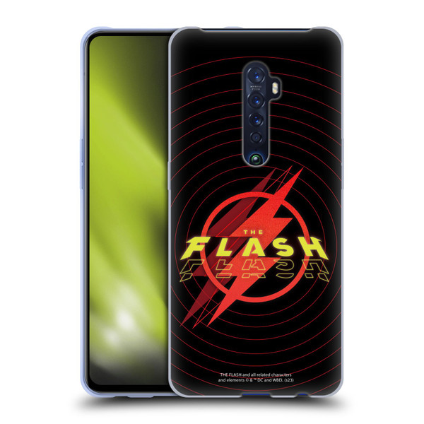 The Flash 2023 Graphics Logo Soft Gel Case for OPPO Reno 2