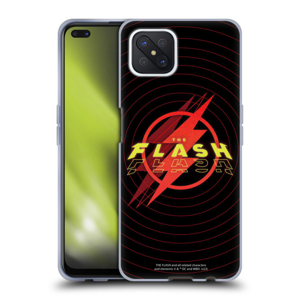 The Flash 2023 Graphics Logo Soft Gel Case for OPPO Reno4 Z 5G