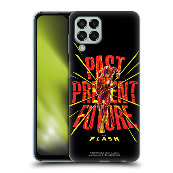 The Flash 2023 Graphics Speed Force Soft Gel Case for Samsung Galaxy M33 (2022)