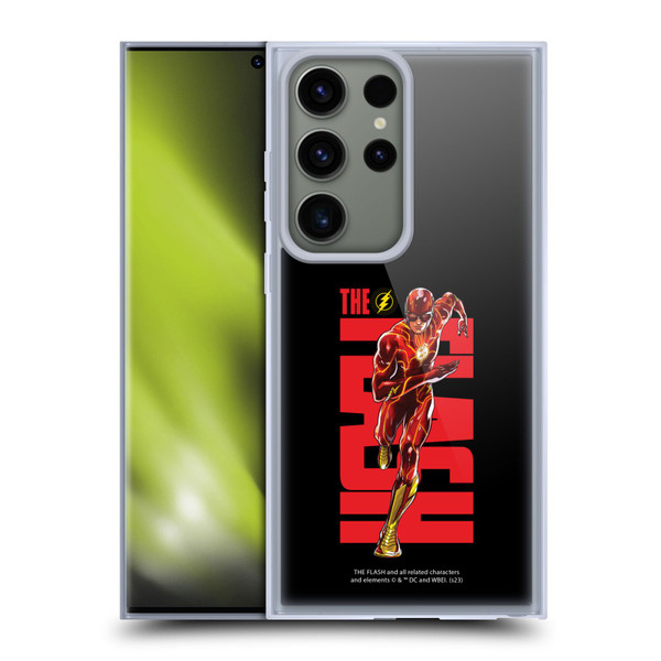 The Flash 2023 Graphics Barry Allen Soft Gel Case for Samsung Galaxy S23 Ultra 5G