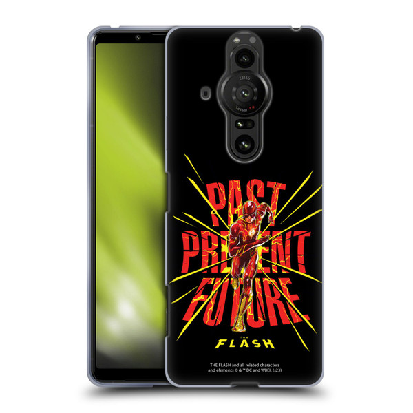 The Flash 2023 Graphics Speed Force Soft Gel Case for Sony Xperia Pro-I