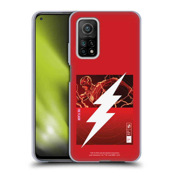 The Flash 2023 Graphics Barry Allen Logo Soft Gel Case for Xiaomi Mi 10T 5G
