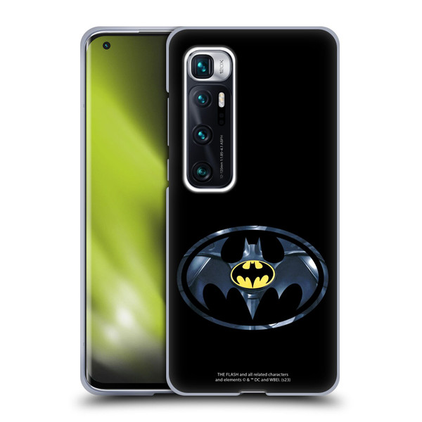 The Flash 2023 Graphics Black Batman Logo Soft Gel Case for Xiaomi Mi 10 Ultra 5G