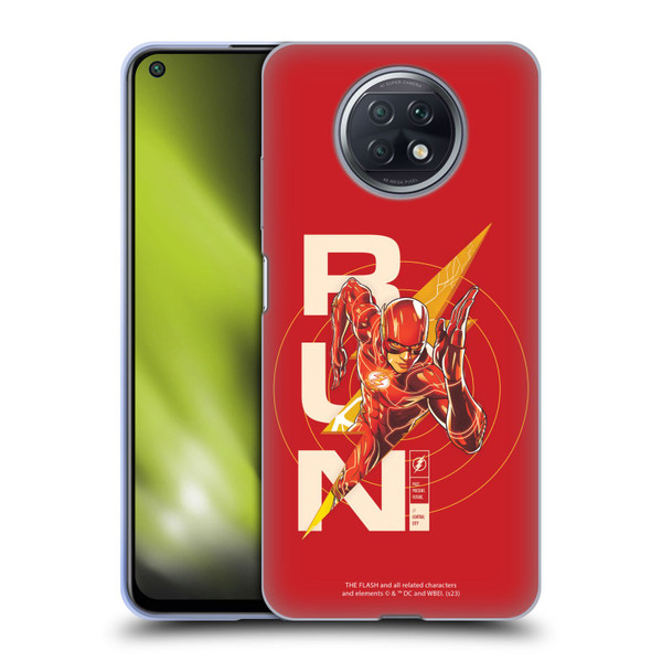 The Flash 2023 Graphics Barry Allen Run Soft Gel Case for Xiaomi Redmi Note 9T 5G