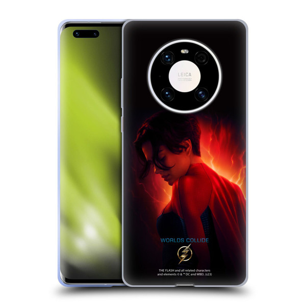 The Flash 2023 Poster Supergirl Soft Gel Case for Huawei Mate 40 Pro 5G